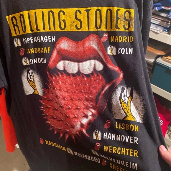 1990’s Rolling Stones Voodoo Lounge Tour Tee - Picture 6 of 7